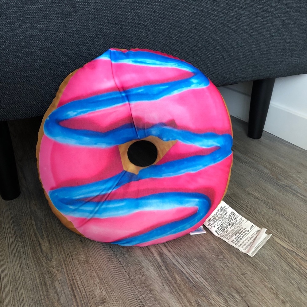2scoops Microbead Donut Pillow